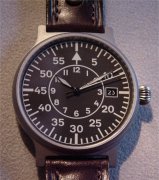 Zifferblattvariante B - ARISTO Bomber-Uhr - Bild zum Vergrößern bitte anklicken